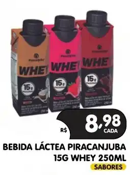 Supermercados Real Bebida láctea piracanjuba oferta
