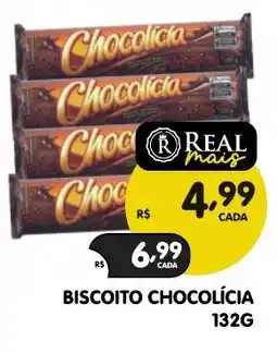 Supermercados Real Biscoito chocalícia oferta