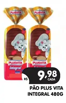 Supermercados Real pão plus vita integral oferta
