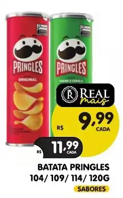 Supermercados Real batata pringles oferta