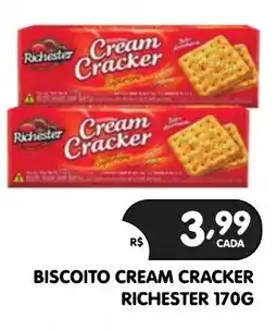 Supermercados Real Biscoito cream cracker oferta
