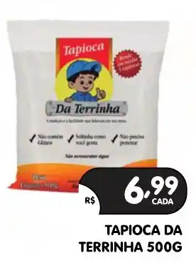 Supermercados Real Tapioca da terrinha oferta