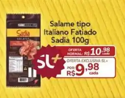 Super Luna Salame tipo Italiano Fatiado Sadia oferta