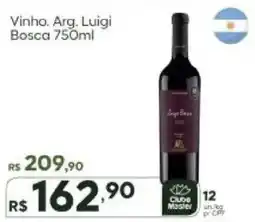 Master Supermercados Vinho Arg. Luigi Bosca oferta