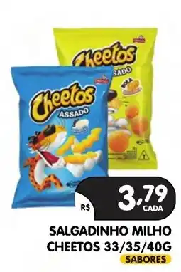 Supermercados Real Salgadinho milho cheetos 33/35 oferta