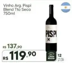 Master Supermercados Vinho Arg. Pispi Blend Tto Seco oferta