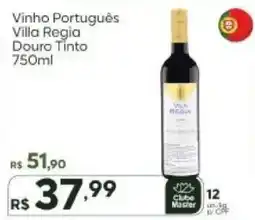 Master Supermercados Vinho Português Villa Regia Douro Tinto oferta