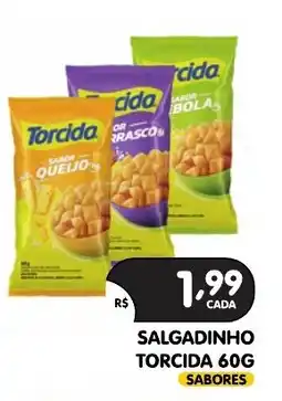Supermercados Real Salgadinho torcida sabores oferta