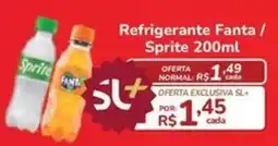 Super Luna Refrigerante Fanta / Sprite oferta