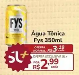 Super Luna Água Tônica Fys oferta