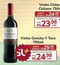 Super Luna Vinho Chile Chilano oferta
