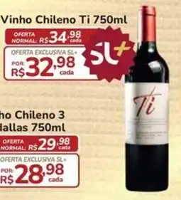 Super Luna Vinho Chileno Ti oferta