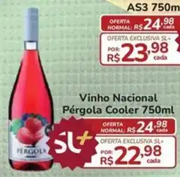 Super Luna Vinho Nacional Pérgola Cooler oferta