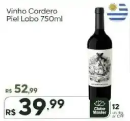 Master Supermercados Vinho Cordero Piel Lobo oferta