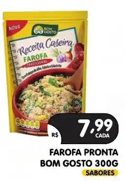 Supermercados Real Farofa pronta bom gosto sabores oferta