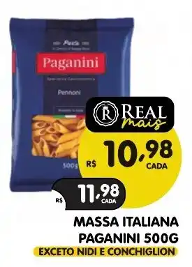 Supermercados Real Massa italiana paganini oferta