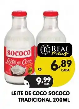 Supermercados Real Leite de coco sococo tradicional oferta