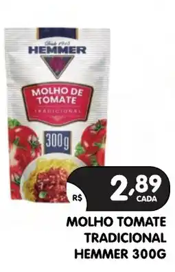 Supermercados Real molho tomate tradicional oferta