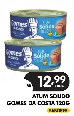 Supermercados Real atum sólido gomes da costa sabores oferta
