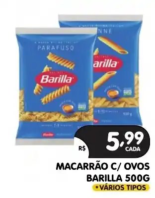 Supermercados Real Macarrão c/ ovos barilla oferta