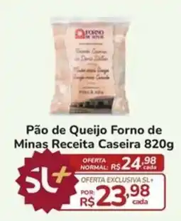 Super Luna Pão de Queijo Forno de Minas Receita Caseira oferta