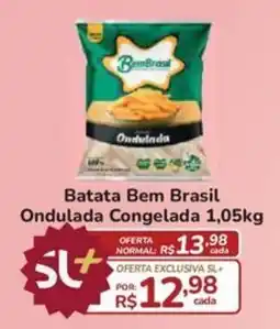Super Luna Batata bem brasil ondulada oferta