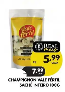 Supermercados Real champignon vale fértil oferta