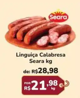 Super Luna Linguiça Calabresa Seara oferta