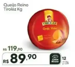 Master Supermercados Queijo Reino oferta