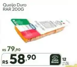 Master Supermercados Queijo Duro oferta