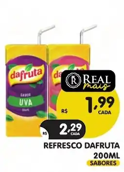 Supermercados Real Refresco dafruta sabores oferta