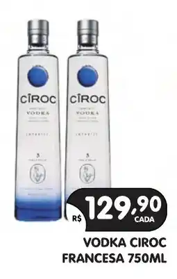 Supermercados Real Vodka ciroc francesa oferta