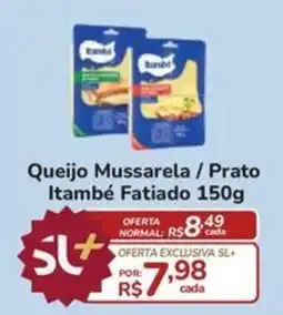 Super Luna Queijo Mussarela / Prato Itambé Fatiado oferta