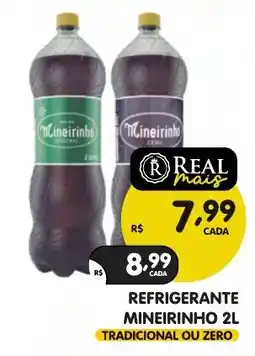 Supermercados Real Refrigerante mineirinho tradicional ou zero oferta
