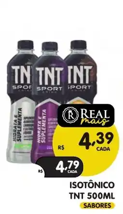 Supermercados Real Isotônico tnt oferta