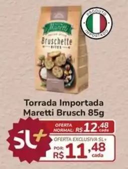 Super Luna Torrada importada maretti brusch 85g oferta