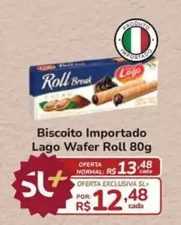 Super Luna Biscoito Importado Lago Wafer Roll oferta