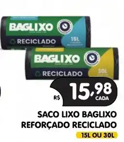 Supermercados Real saco lixo baglixo reforçado reciclado oferta
