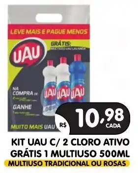 Supermercados Real kit uau c/ 2 cloro ativo oferta