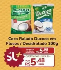 Super Luna Coco Ralado Ducoco em Flocos / Desidratado oferta