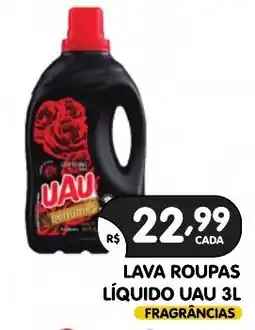 Supermercados Real lava roupas liquido uau oferta