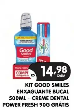 Supermercados Real kit good smiles oferta