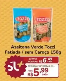 Super Luna Azeitona Verde Tozzi Fatiada / sem Caroço oferta