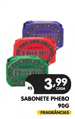 Supermercados Real Sabonete phebo oferta