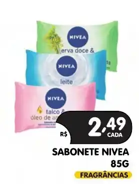 Supermercados Real Sabonete nivea oferta