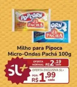 Super Luna Milho para Pipoca Micro-Ondas Pachá oferta