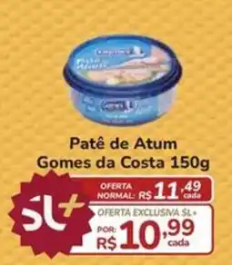 Super Luna Patê de Atum Gomes da Costa oferta