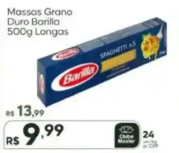 Master Supermercados Massas Grano Duro Barilla Spaghetti Longas oferta