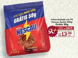 Super Luna Achocolatado em pó nescau oferta