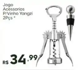 Master Supermercados jogo acessorios p/vinho yangzi oferta